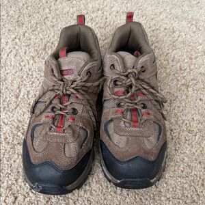 Men's Brown and Black Hiking Shoes